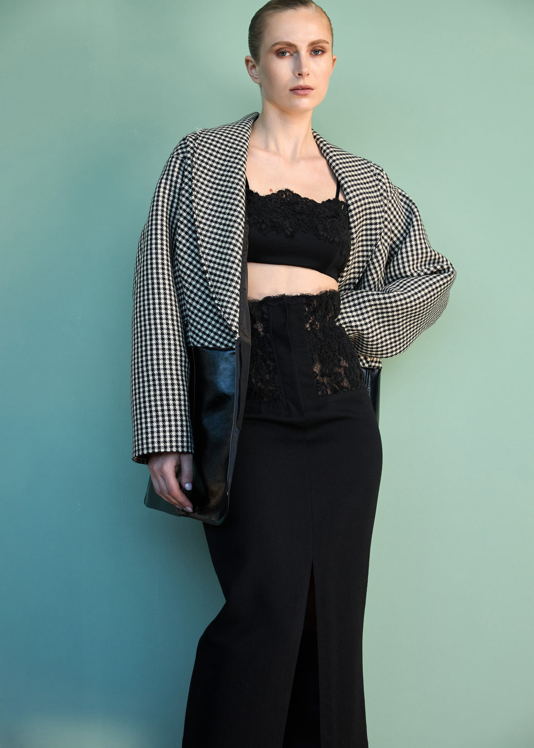 Vintage bomber Rich Black (Kristina Laptso), WOL2581XSSMMLBK