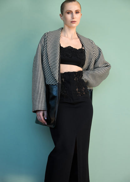 Vintage bomber Rich Black (Kristina Laptso), WOL2581XSSMMLBK