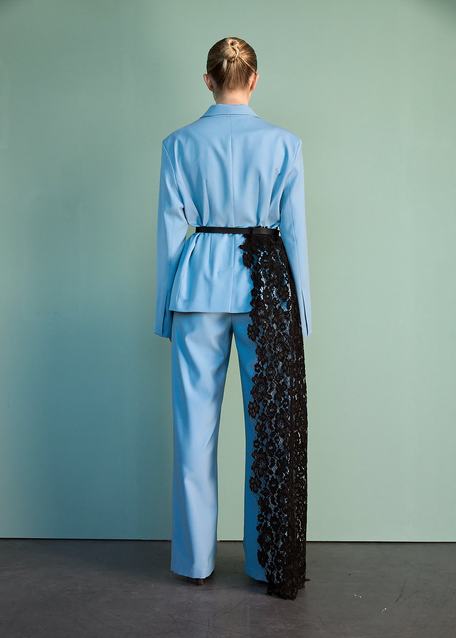 Kalhoty Vintage Maximus Blue (Kristina Laptso) WOL2578XSSMMLBL