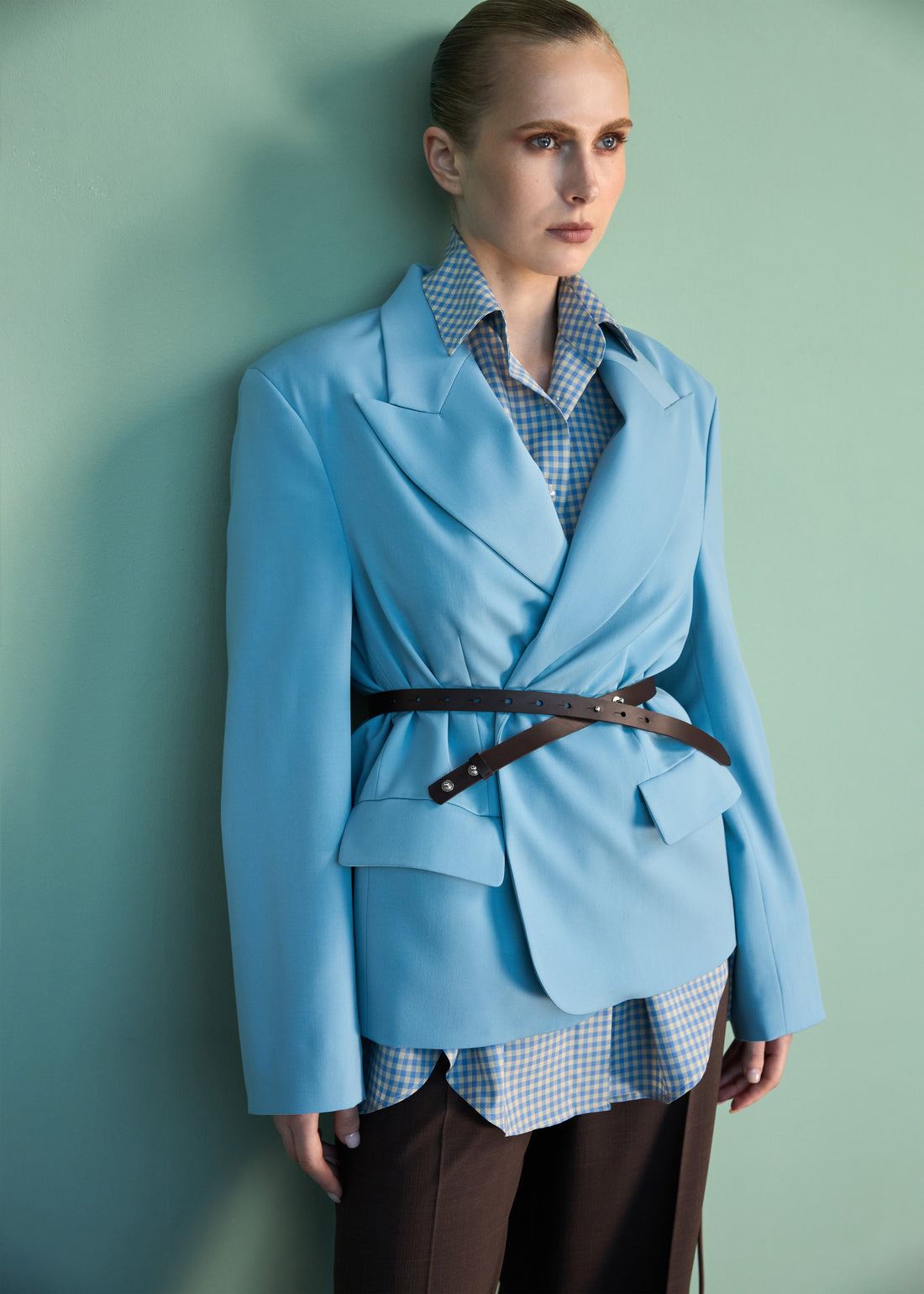 Bunda Vintage Maximus Blue (Kristina Laptso) WOL2578TUBL