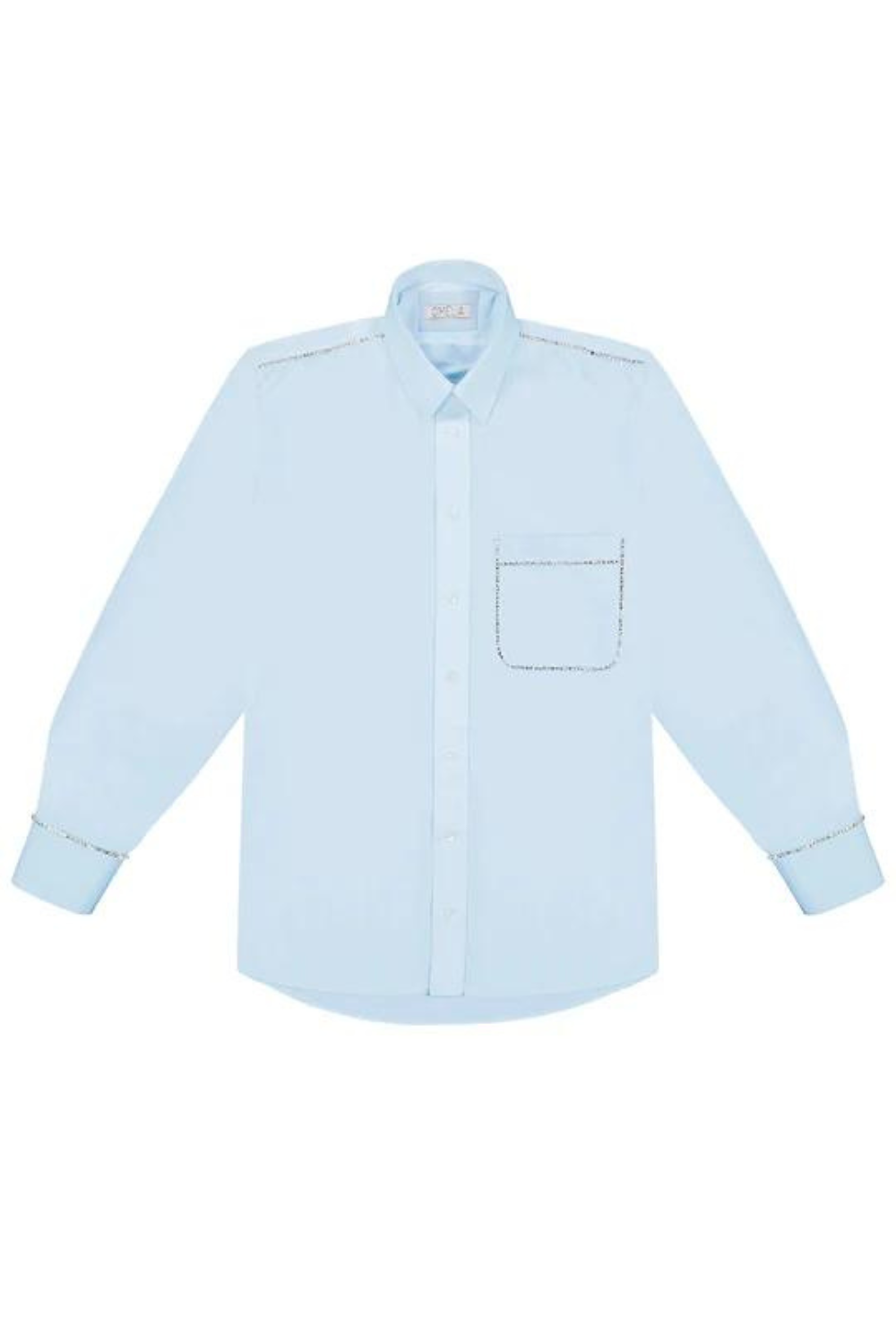 Košile &quot;Redesigned Shirt 10&quot;, modrá světlá, (Omelia), SS22d03-14-bls