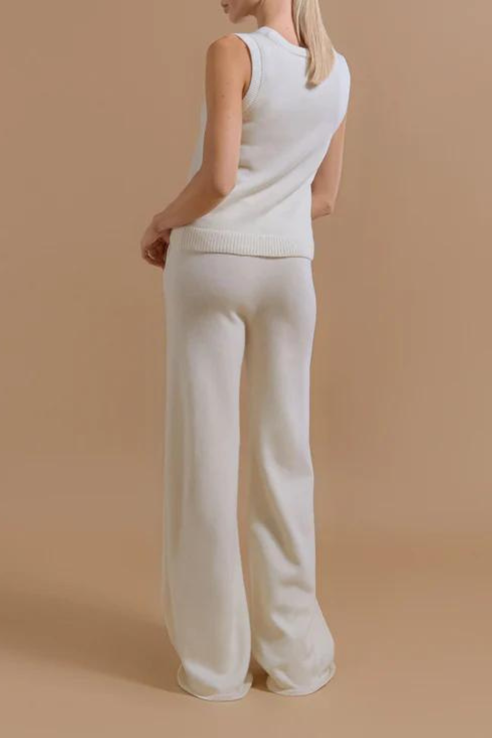 Cashmere trousers, Milky (THE LAW OF LOVE) TLL-2348