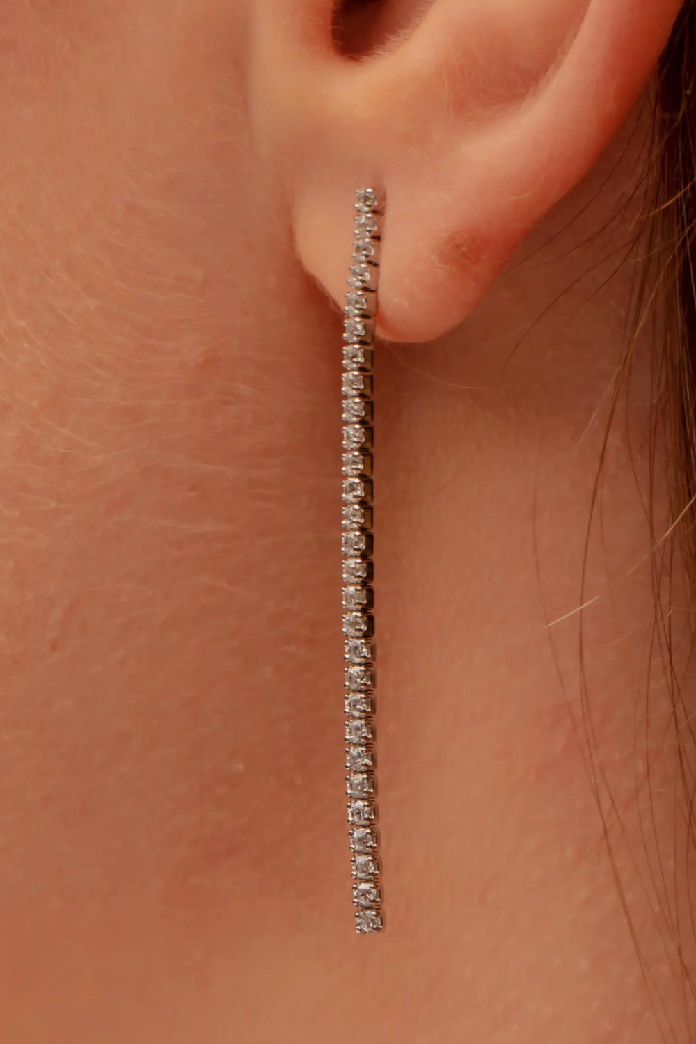 Earrings Line Silver (SILVERAMO) C2F1530