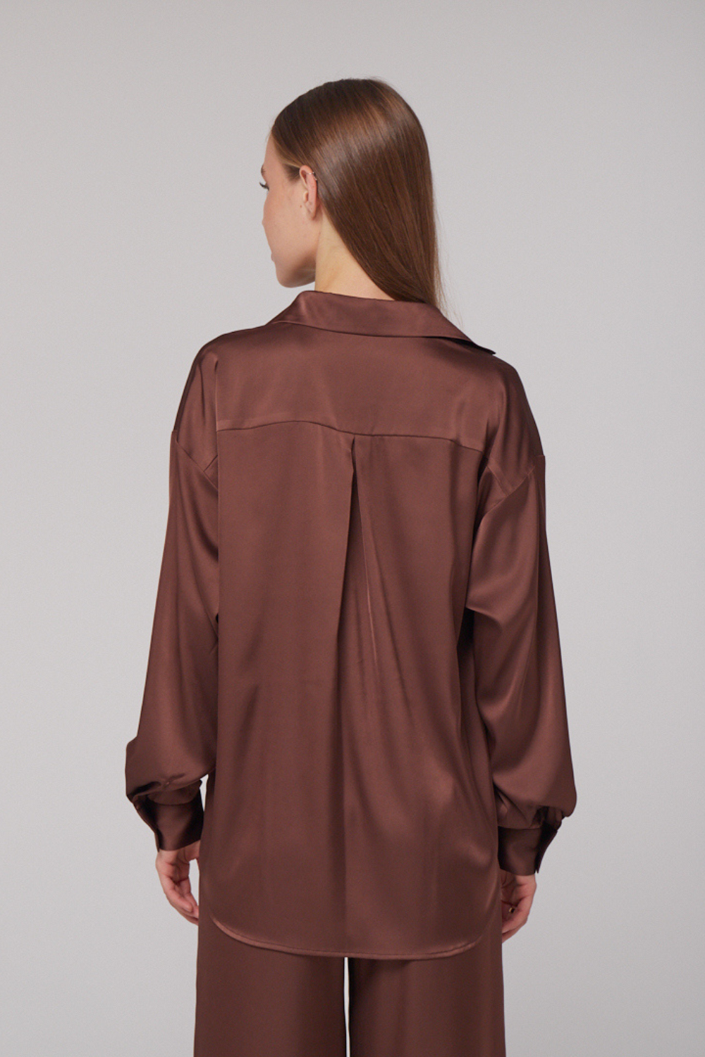 Shirt &quot;BASIC&quot;, brown, (Mint), 21662