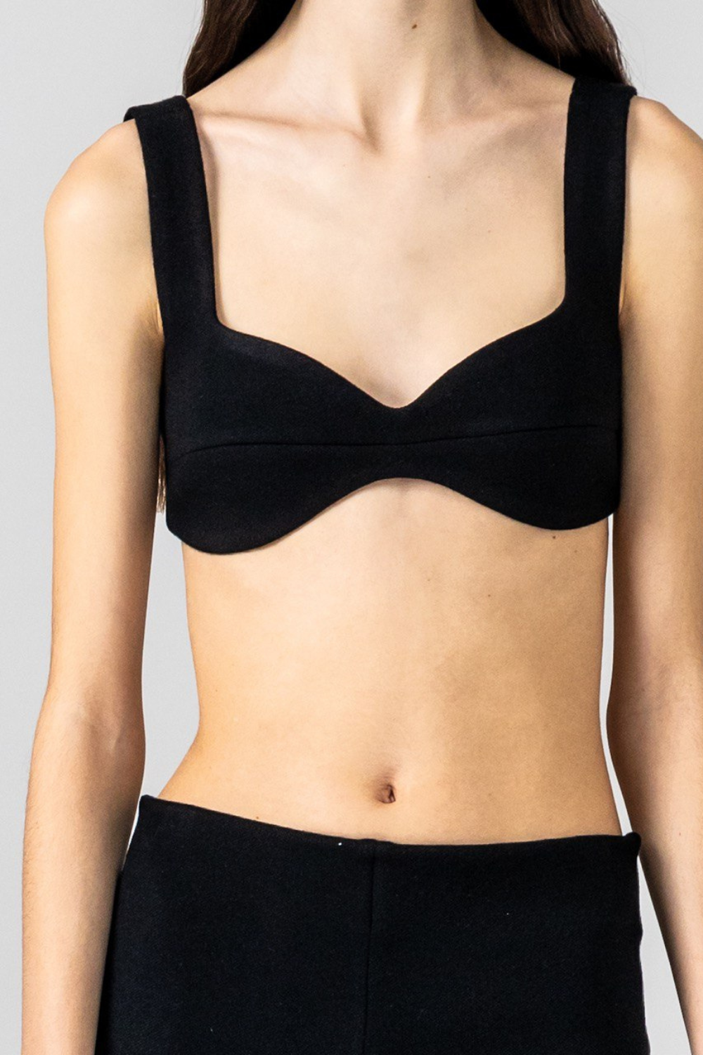 Top bra černý, (Gudu), TP011FW24