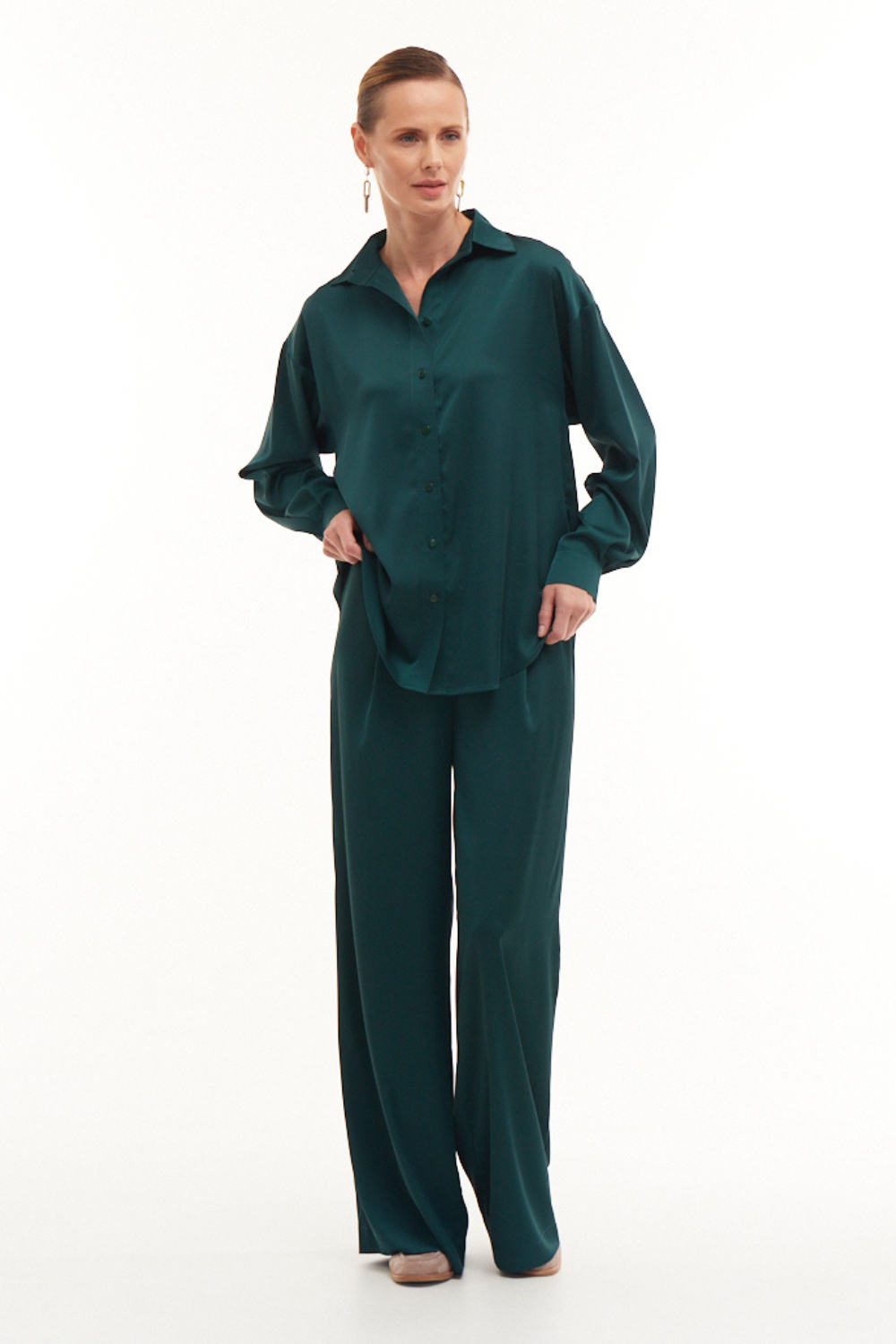 Emerald pants BASIC, (Mint), 21628