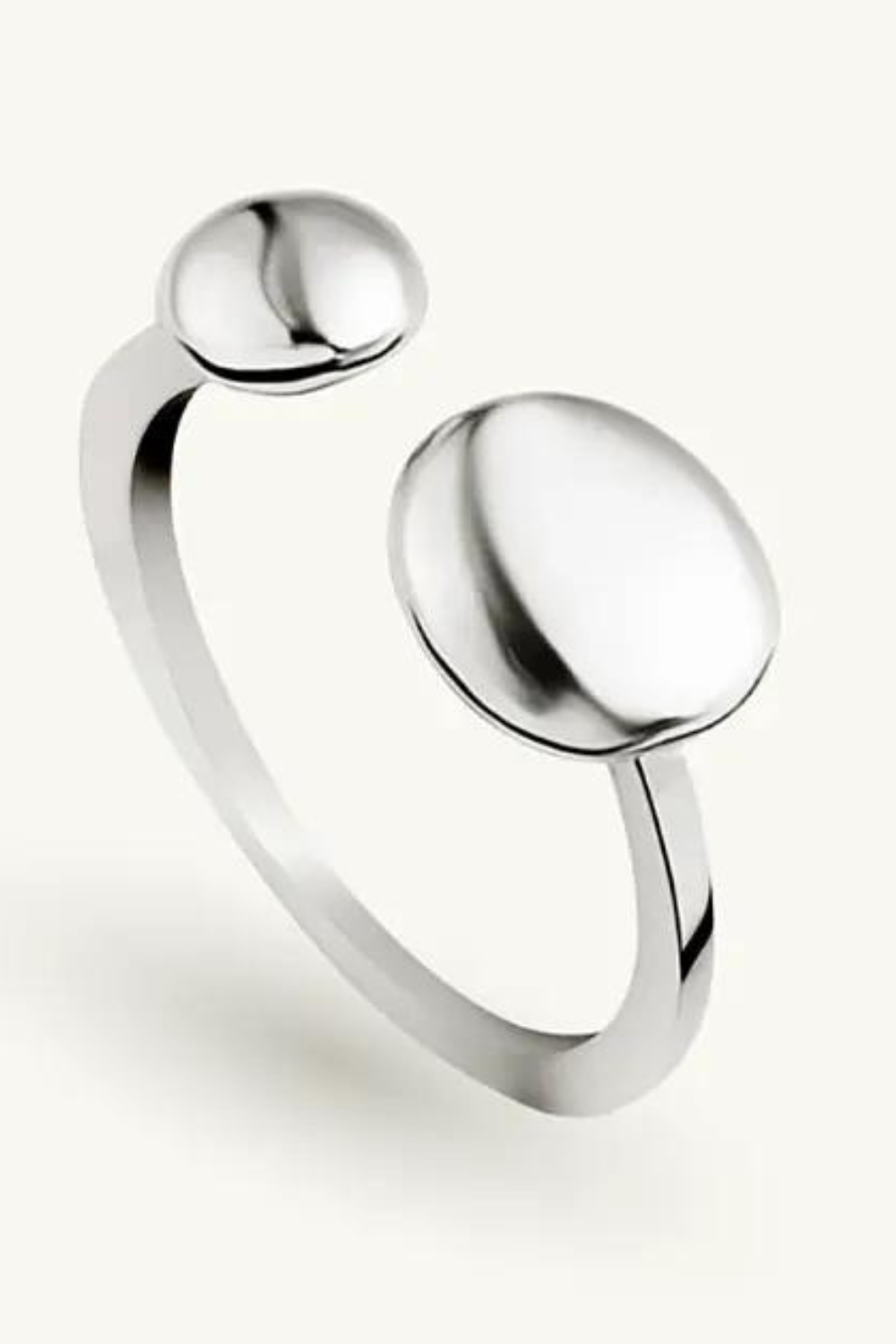 Stříbrný prsten Duet (SILVERAMO), K2468