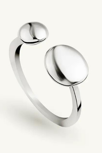 Duet silver ring (SilveAmo), K2468