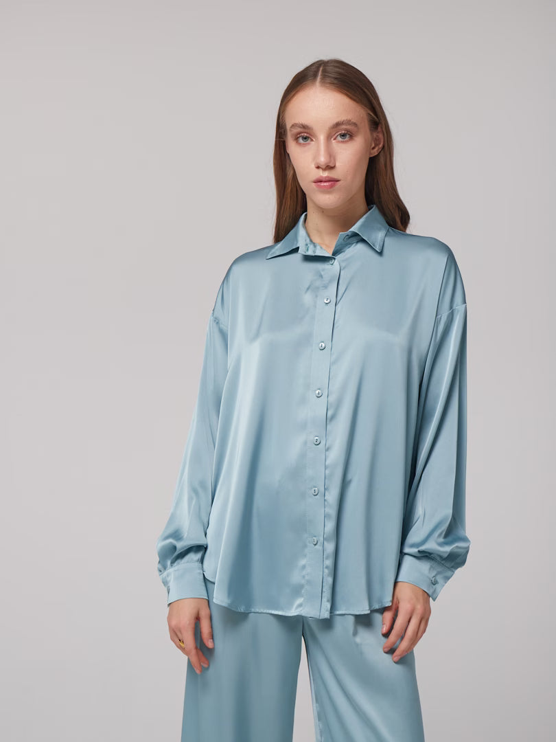 Košile mátová BASIC (Mint) 01783