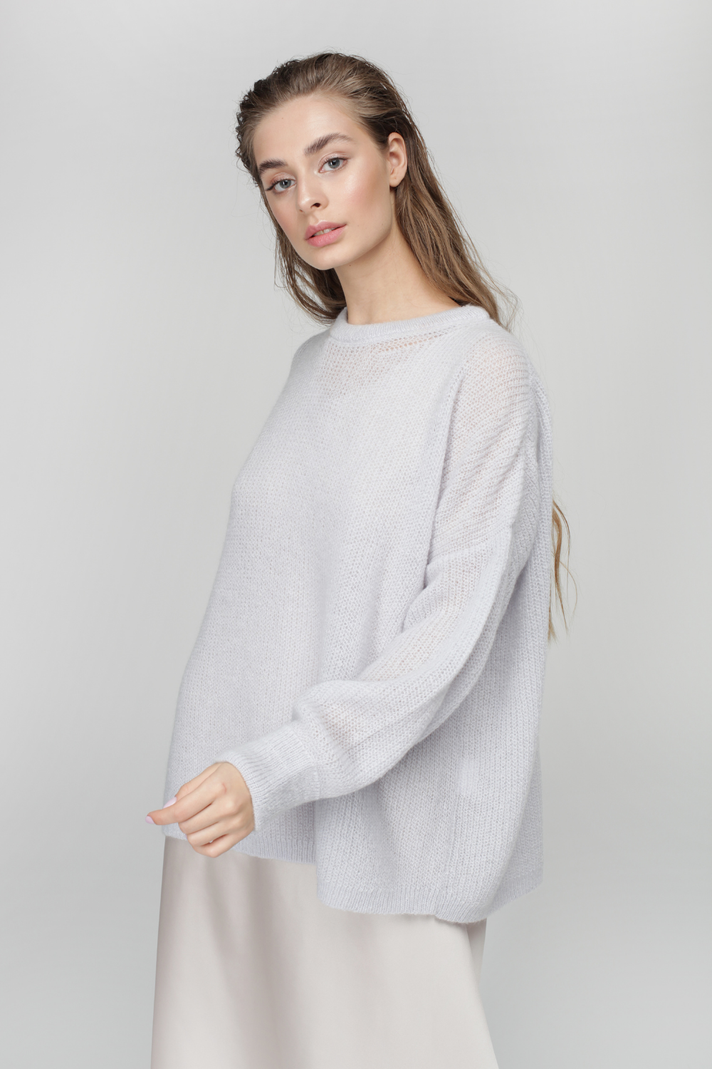 Prolamovaný mohérový svetr (Miss Secret) PU-010