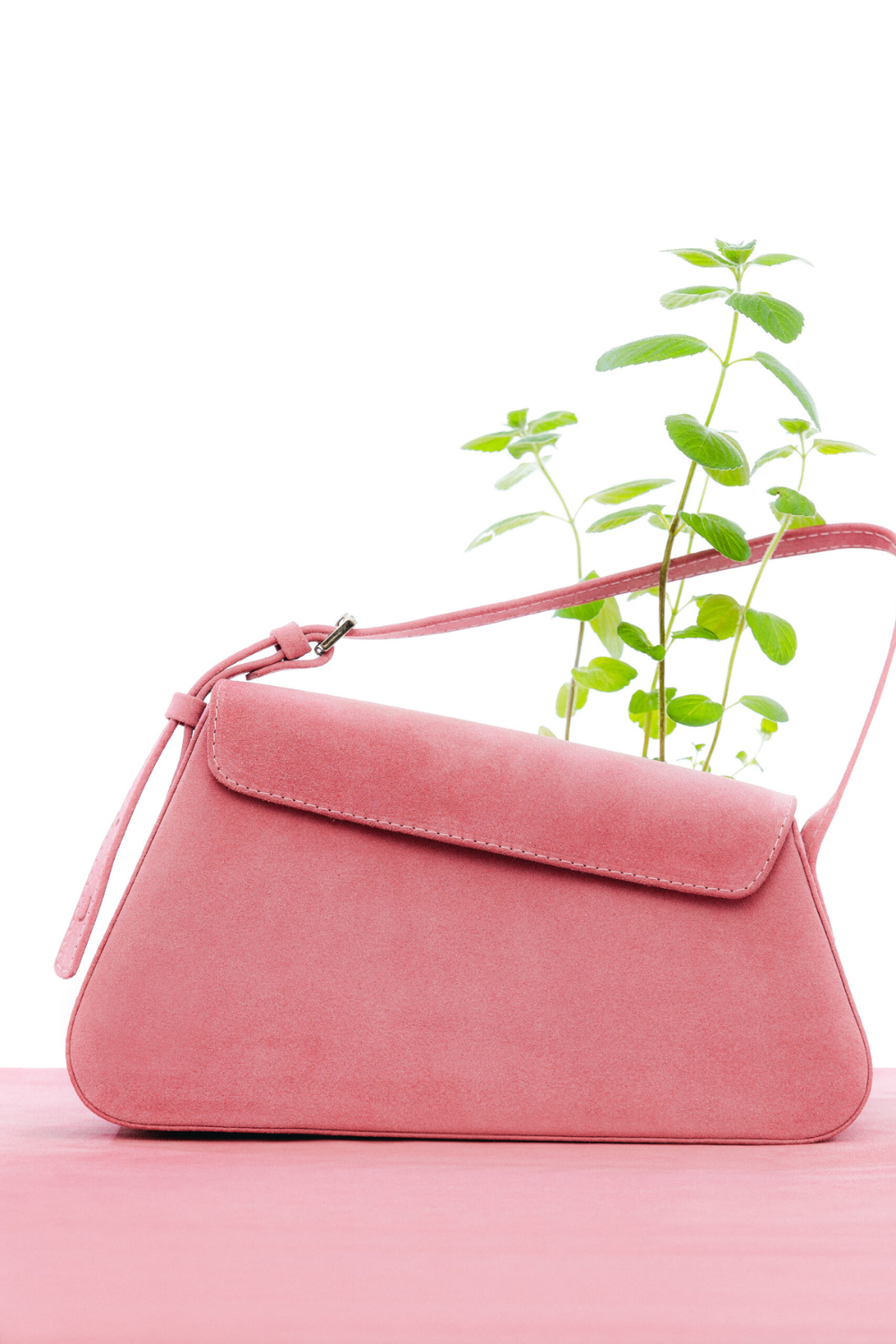 Suede bag, pink, (Juna), Juna0016