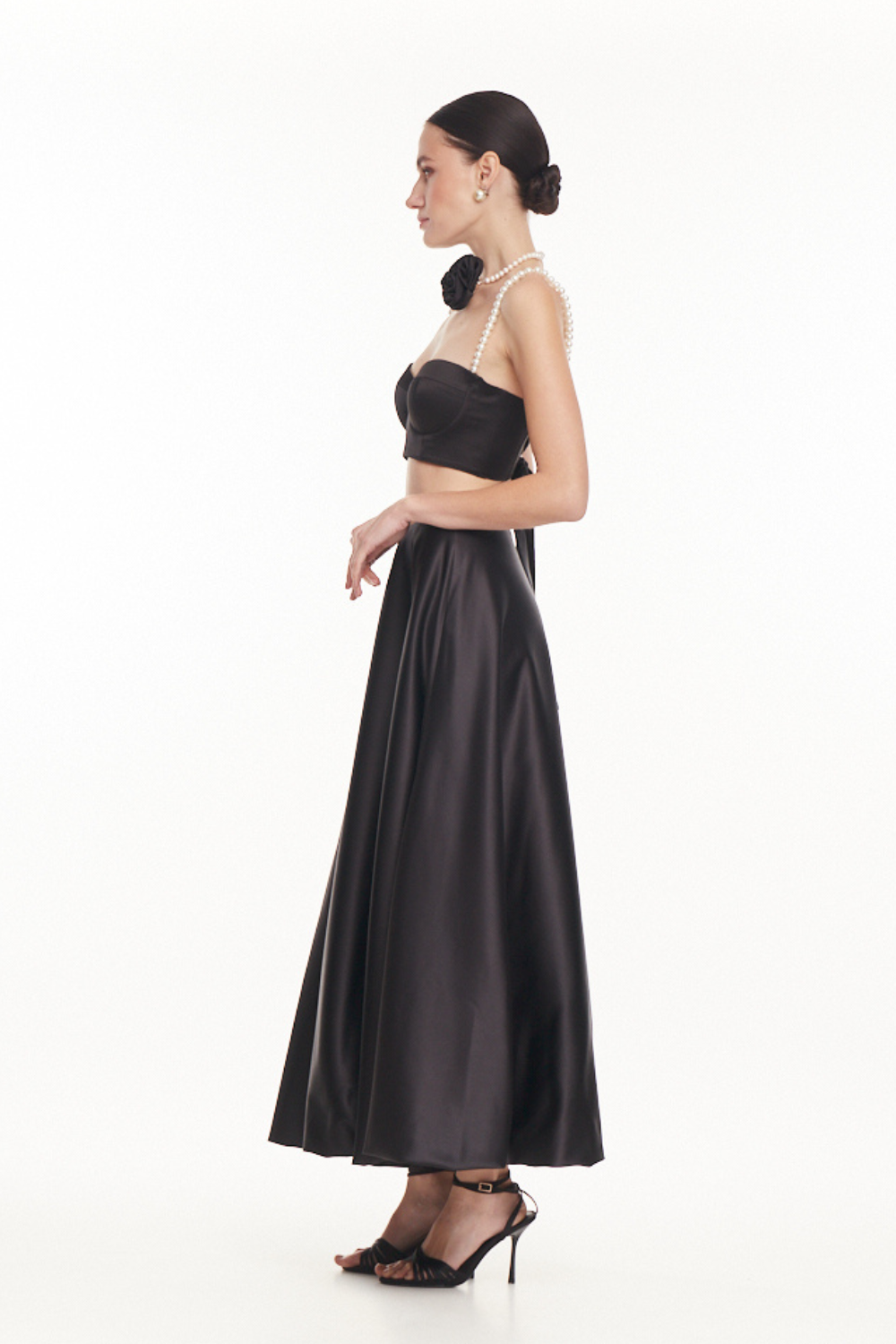 Black skirt WAVE, (Mint), 22010266