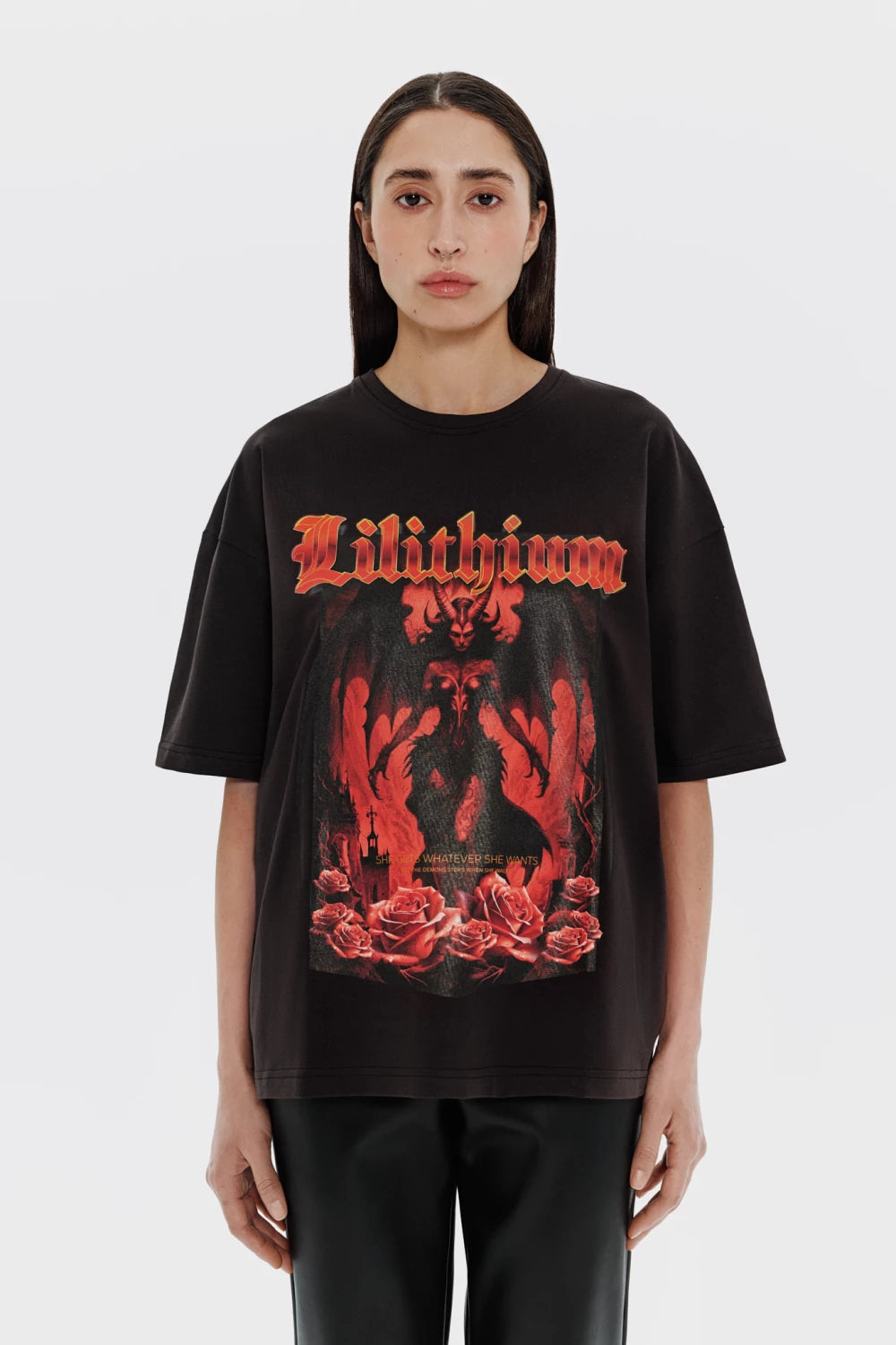 T-shirt, graphite &quot;lilithium&quot;, (KeepStyle), KSTL_0003