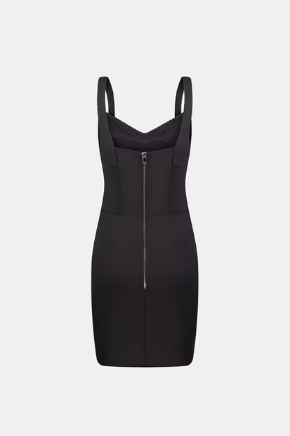Šaty Shapewear dress black (DRESSTOIMPRESS)