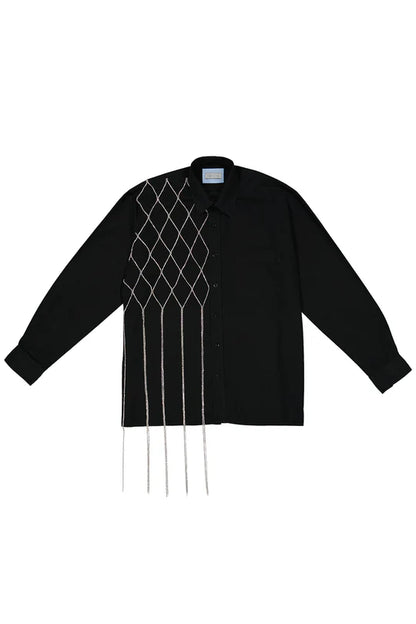 Сорочка &quot;RESIGNED SHIRT 19 W&quot; чорна (Omelia)