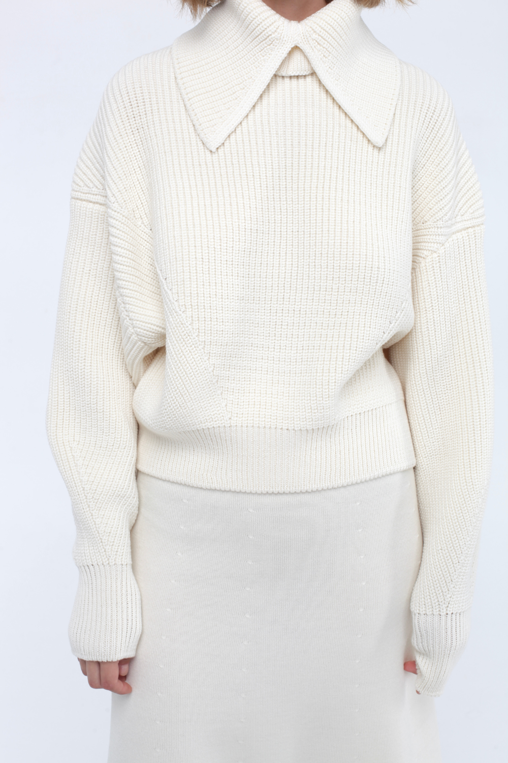 Sweater with detachable collar (Miss Secret) PU-022