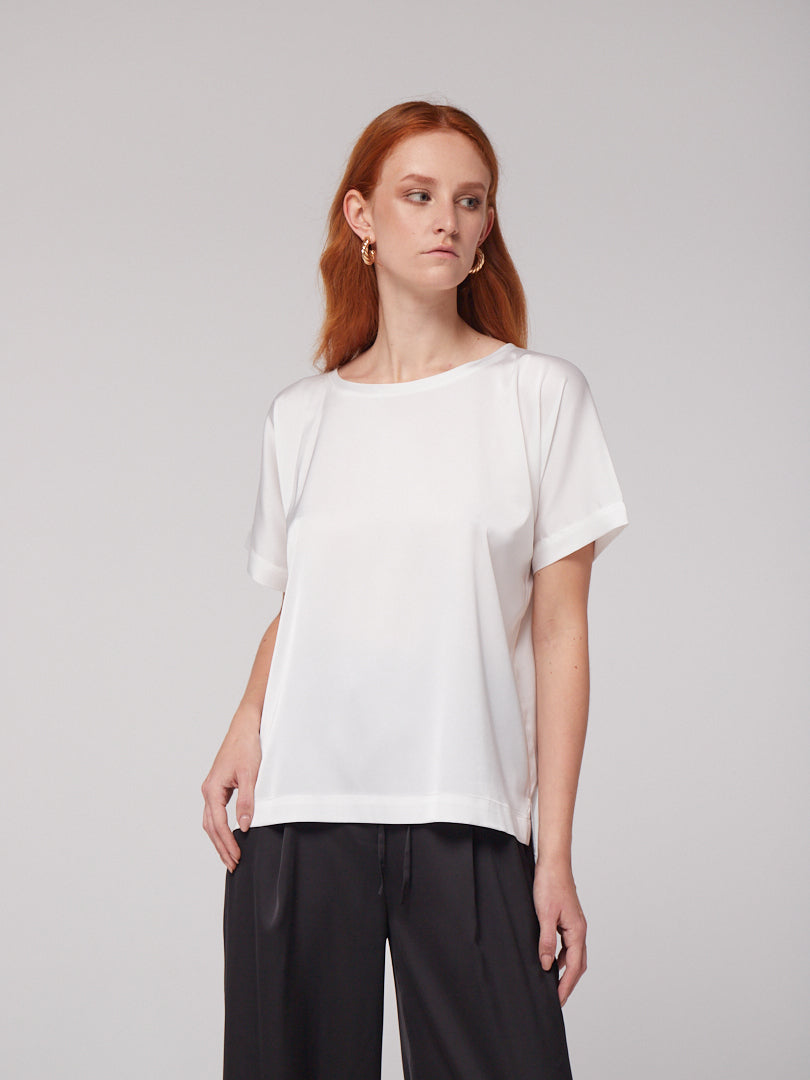 Bílé tričko BASIC (Mint) 21709