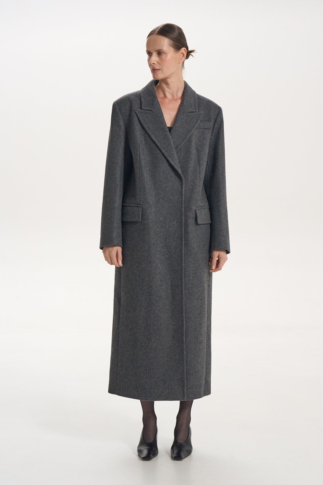 Kabát rovného střihu (TheMakers) , 1244