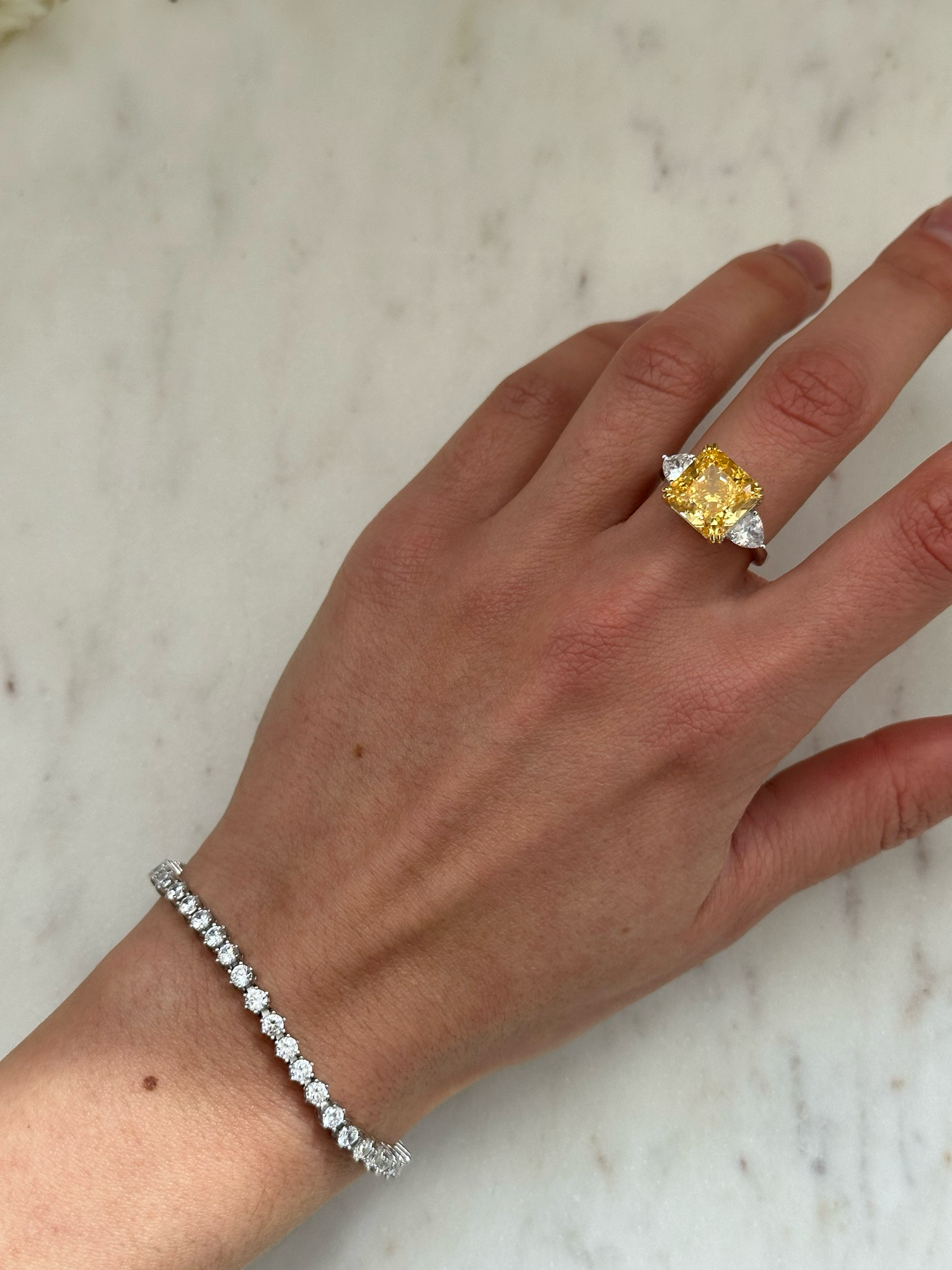 Prsten ŽLUTÁ KRÁLOVNA (DAMN Jewelry) , r290