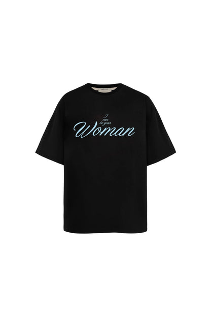 T-shirt, black &quot;woman&quot;, (KeepStyle), KSTL_0007