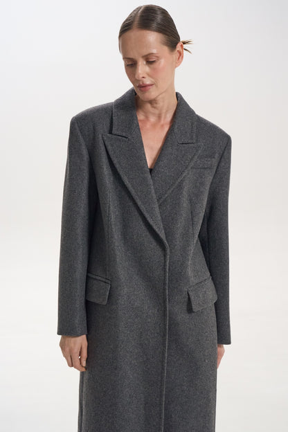 Kabát rovného střihu (TheMakers) , 1244