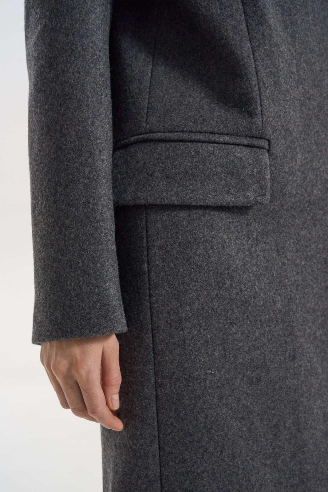 Kabát rovného střihu (TheMakers) , 1244