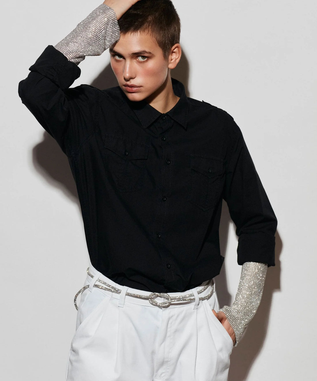 Чорна сорочка (Омелія) НОВИНИ СОРОЧКИ 22