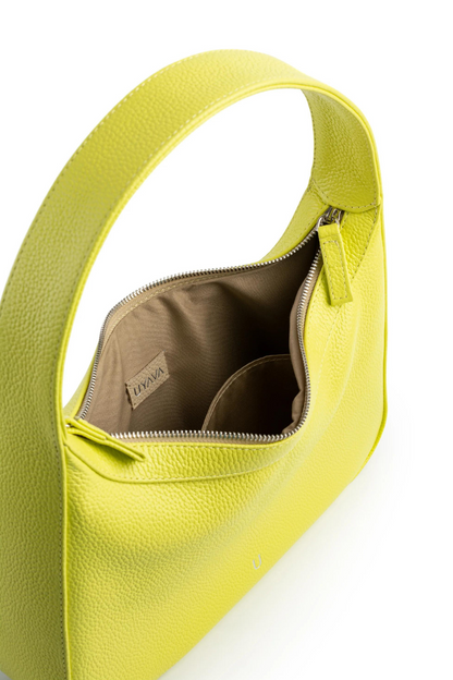 Dámská ramenní kabelka, barva limetkově zelená (Uyava) FLOTARSB00001