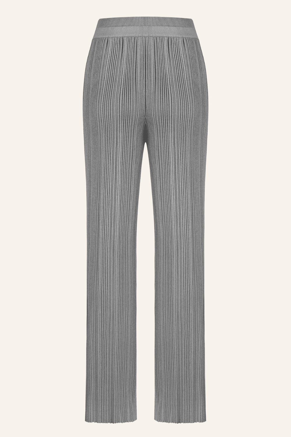 Knitted pants, gray, (T.Mosca), BOL24-01
