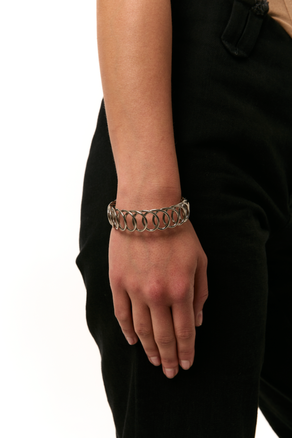 KARMA bracelet, silver, (GrainsDeVerre), BKR01