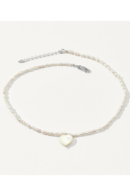 Choker z barokních perel Ti amo (SILVERAMO), K002