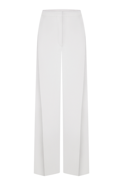 Kalhoty z ekokůže (Total White) FW2404