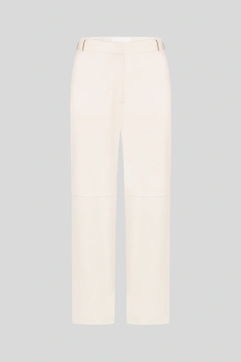 Kalhoty z ekokůže (Total White) , FW2509