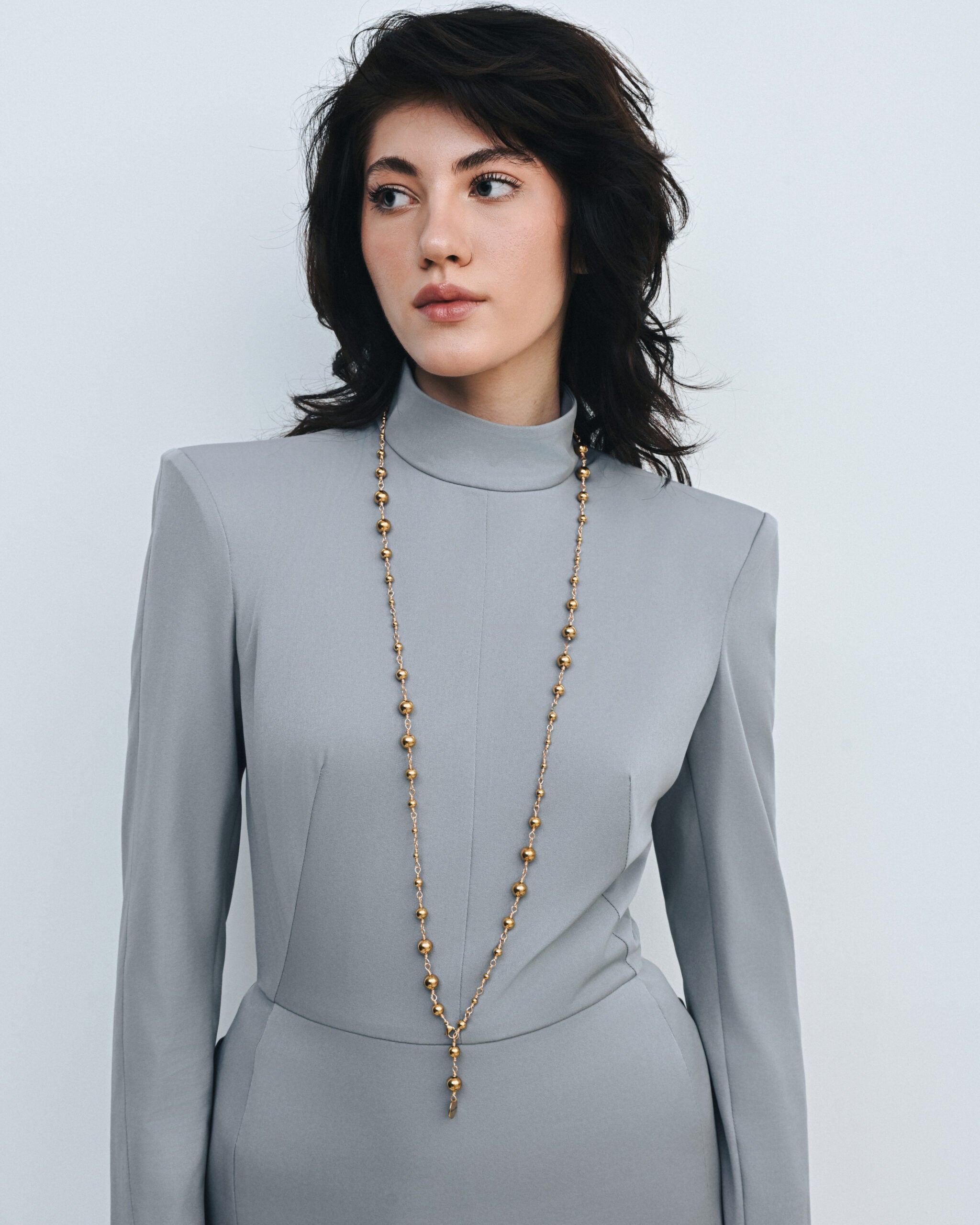 PÁSEK "VENUS" TRANSFORMÁTOR ZLATÝ, (Grains de Verre) BNB2