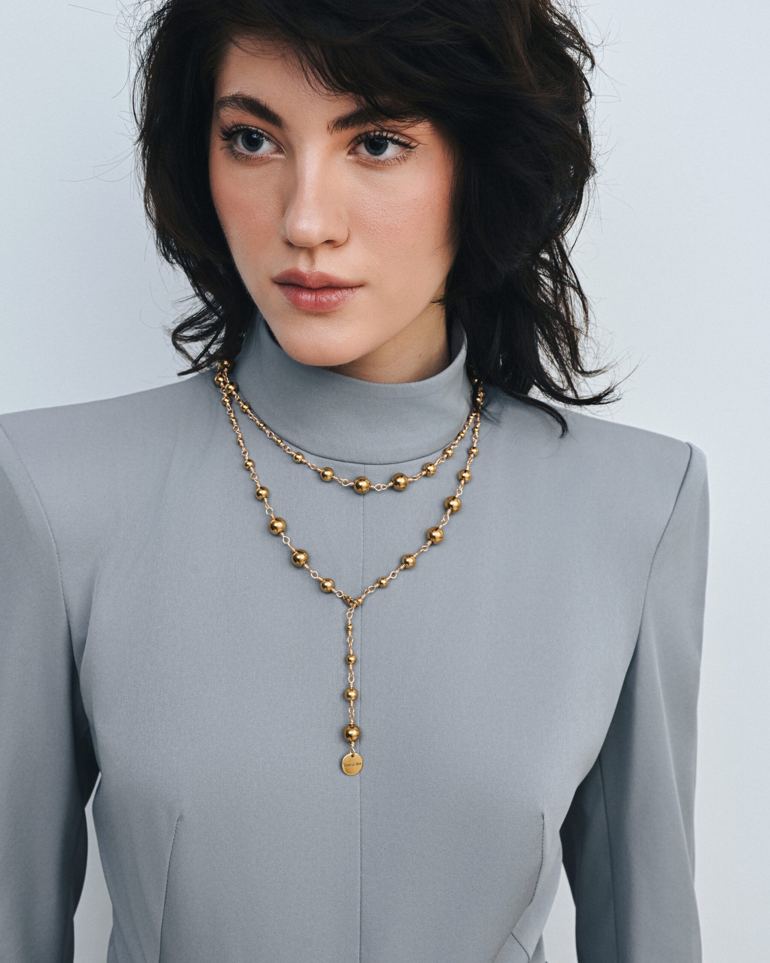 PÁSEK "VENUS" TRANSFORMÁTOR ZLATÝ, (Grains de Verre) BNB2