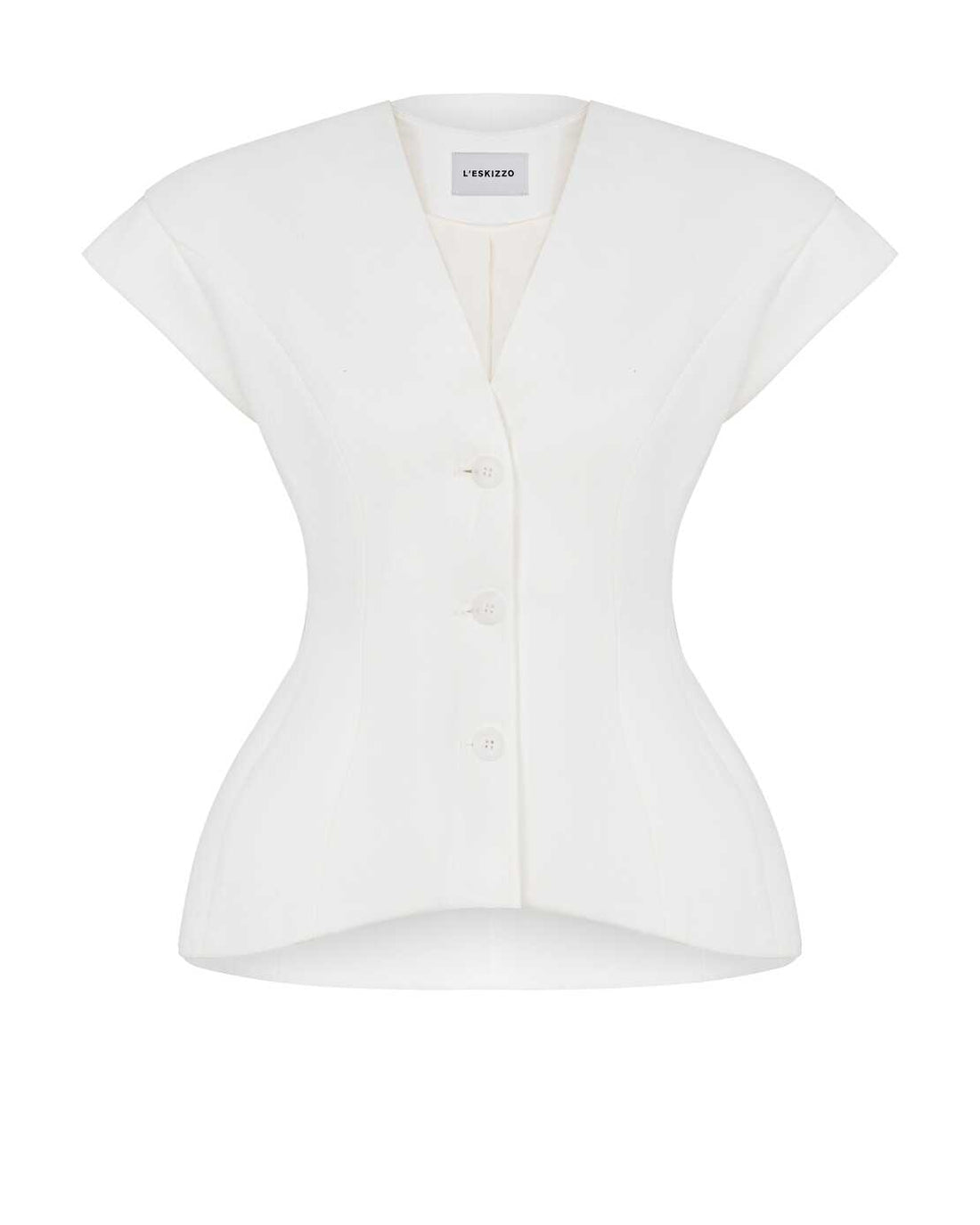 Жилет "RochefortwhiteLinen", (Leskizzo) 102228