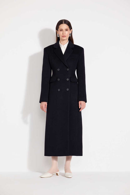 Kabát „Valentino“, černý (L`eskizzo) , 102247