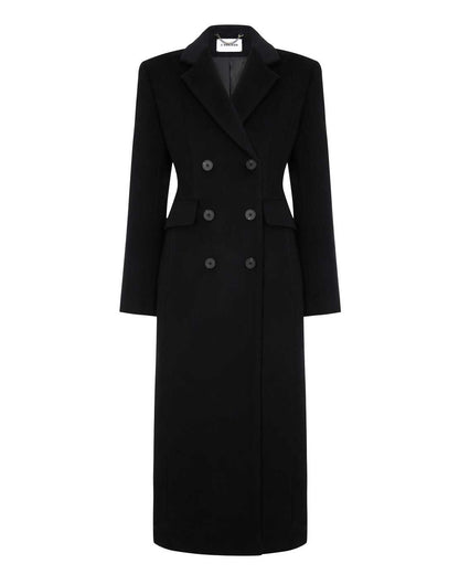 Kabát „Valentino“, černý (L`eskizzo) , 102247