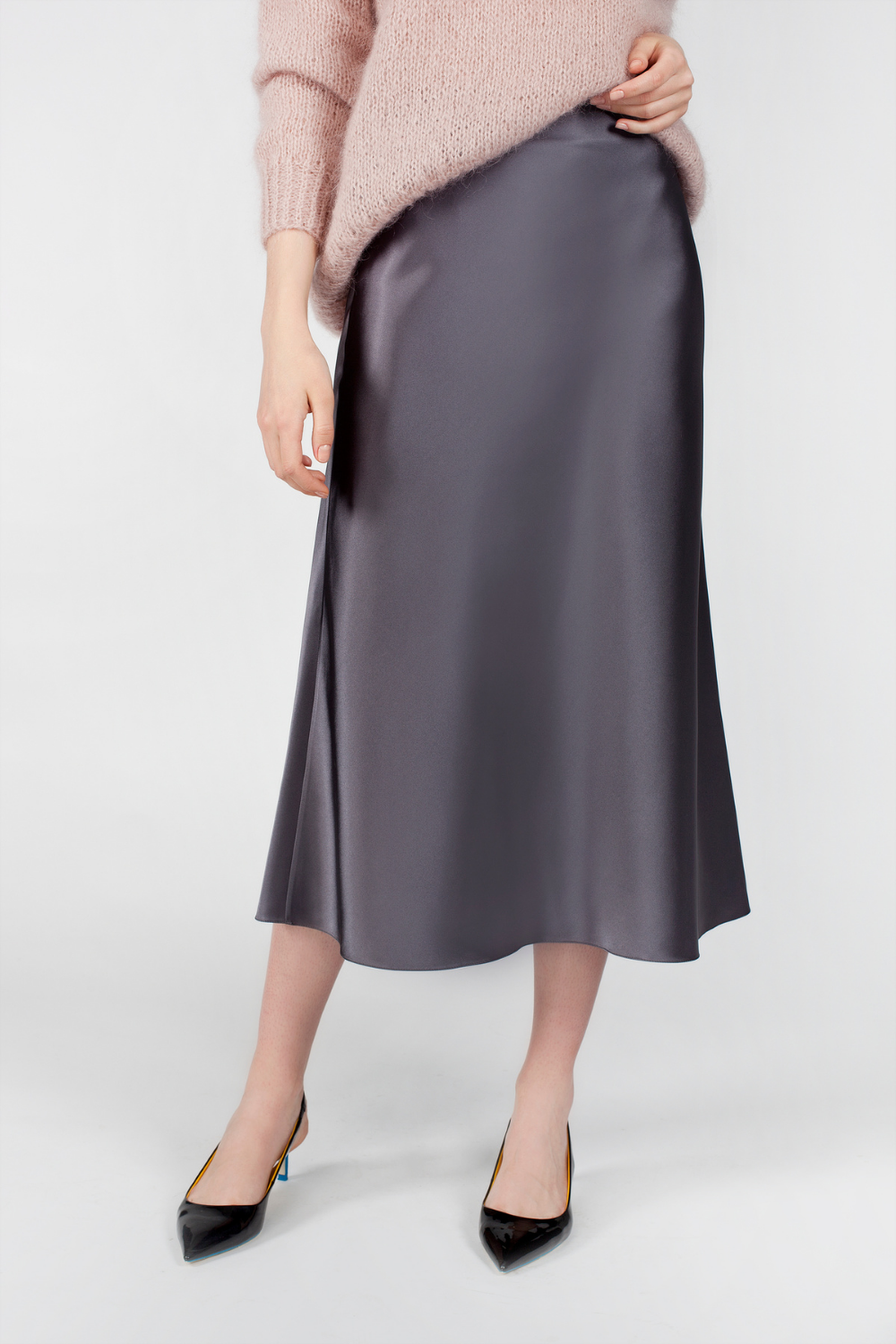 Hedvábná sukně se zipem (Miss Secret) SK-005