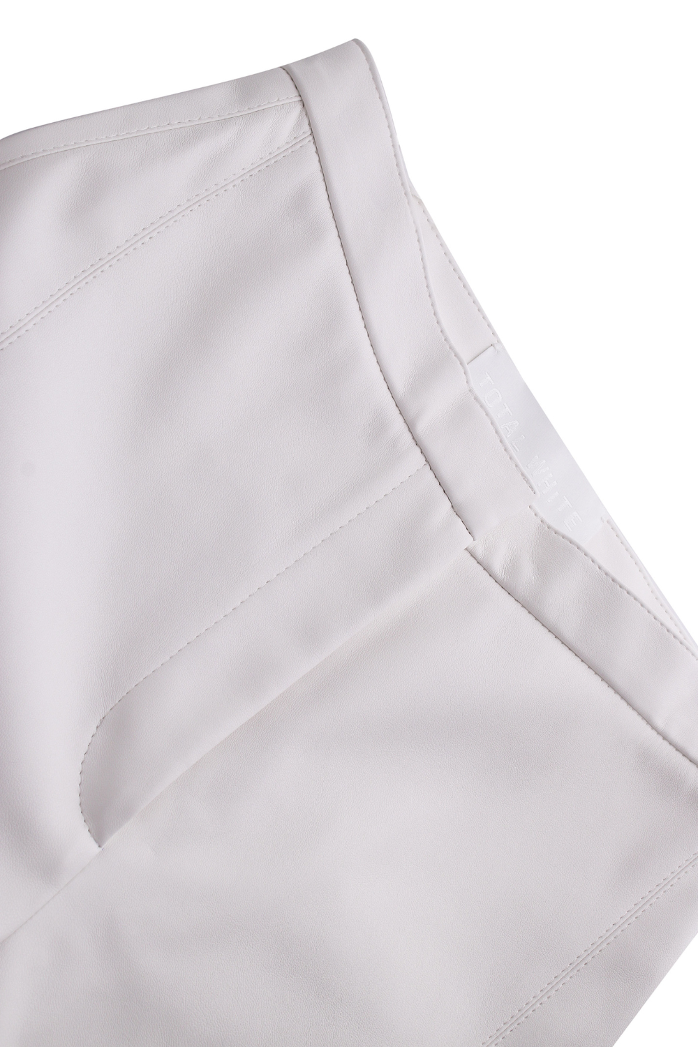 Kalhoty z ekokůže (Total White) FW2404