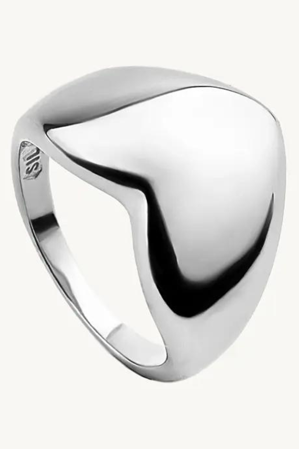 Bloom silver ring, Size 58, (SILVERAMO), K22058