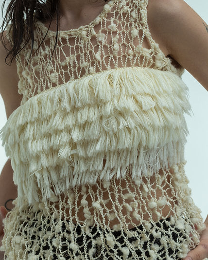 Pompon top, (KnitLab) Top_POMPON