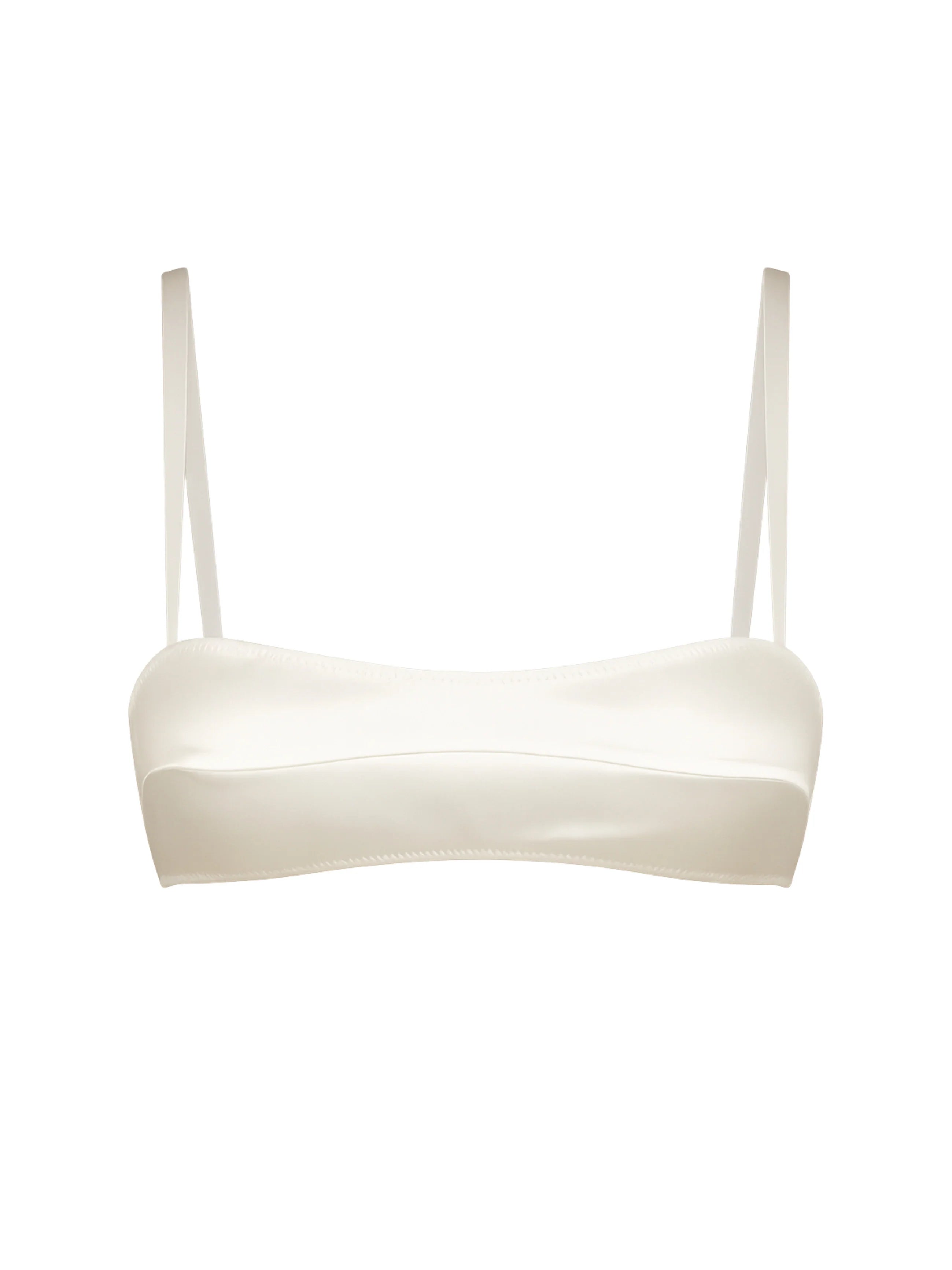 Bílý top podprsenky (Ocean x Silk)