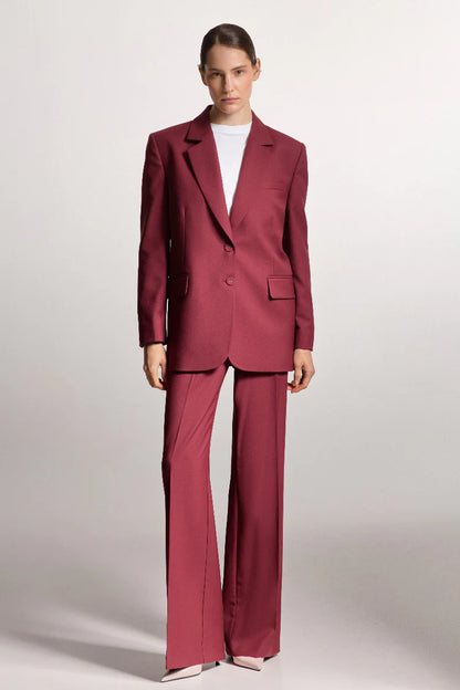 Světle vínové kalhoty (Sarna) , SA546A