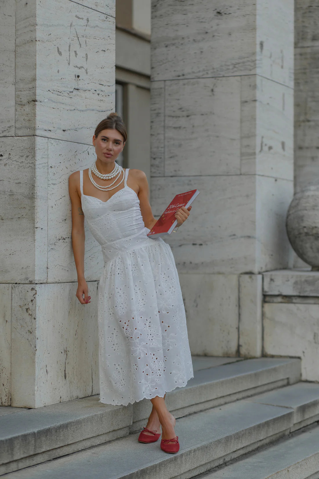 Alice dress white, (Sarna) SA003S