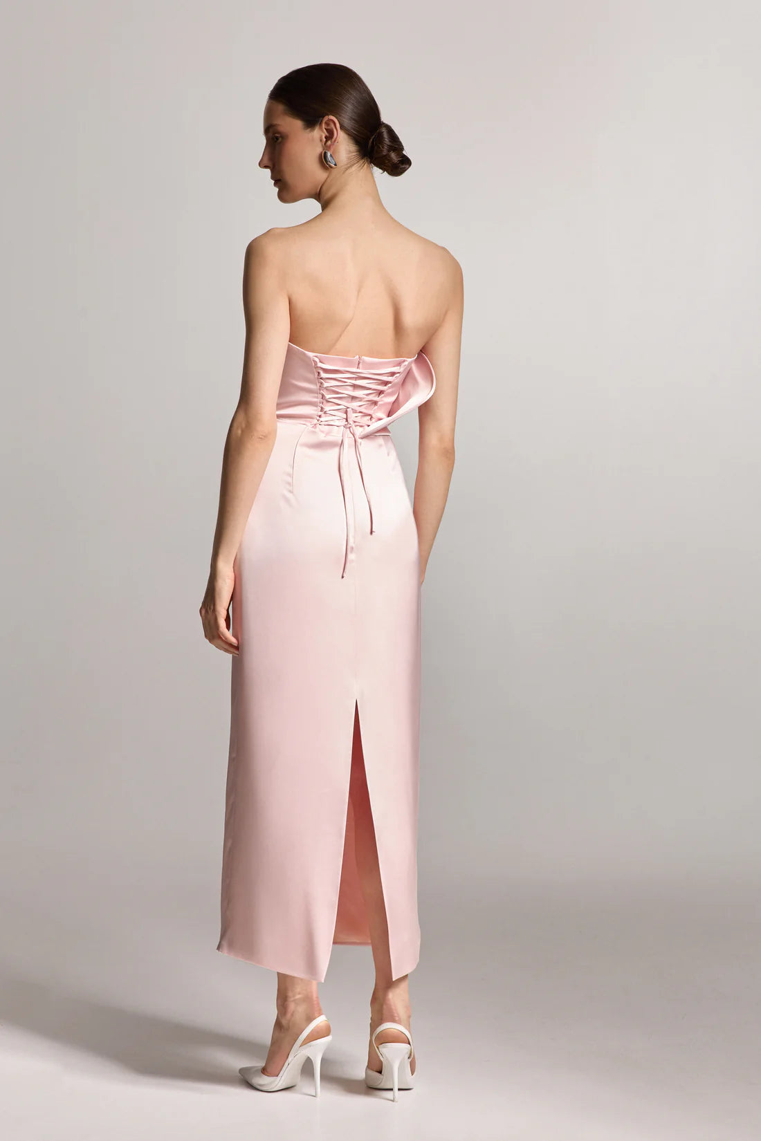 Сукня міді Софі, рожева, (Sarna) SA044S