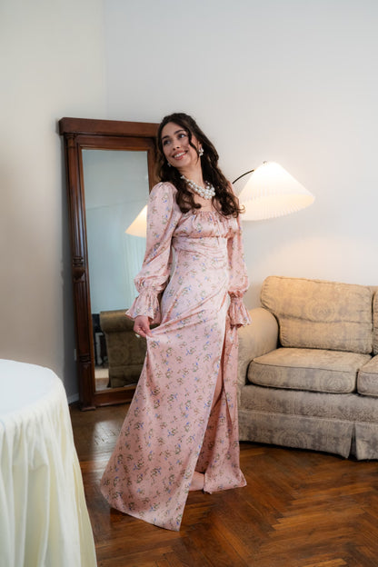 Broskvové šaty PENELOPE (Mint) , 3490320000014