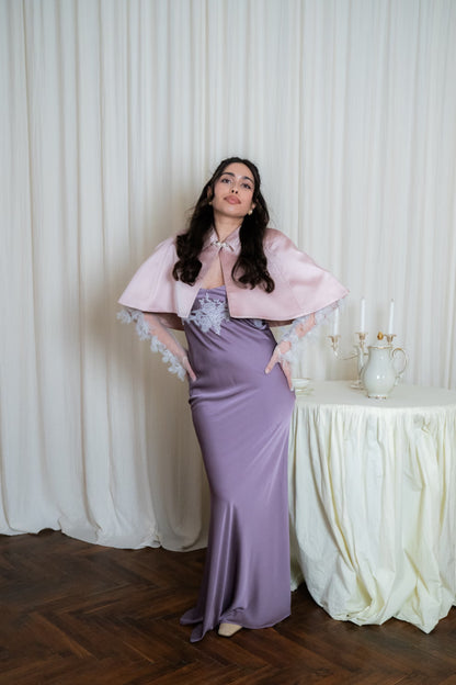 Růžový cape MINI (Mint) , 2772320000012