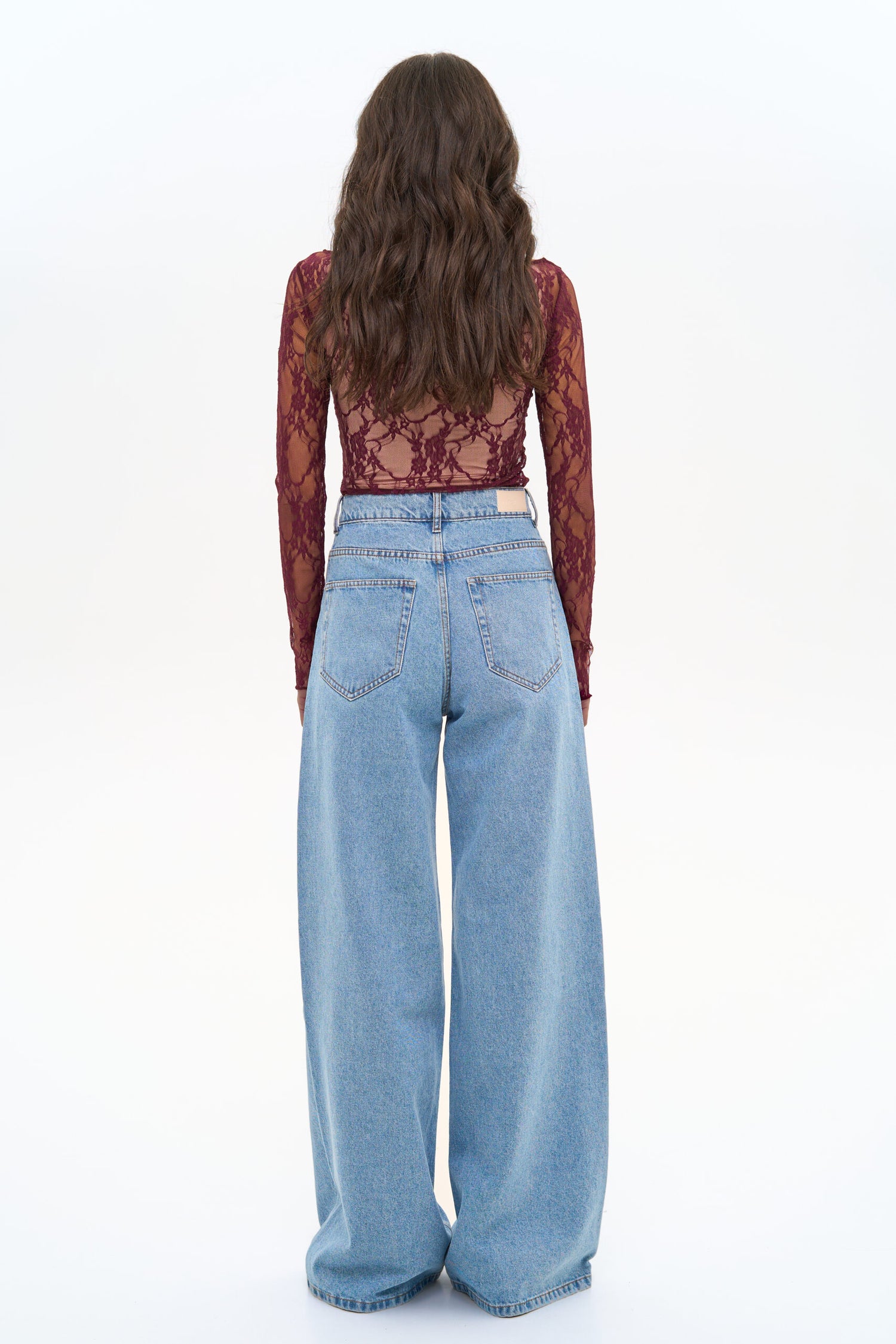 Широкі джинси світло-блакитного кольору (Match Denim), sp25-jns-light-blue