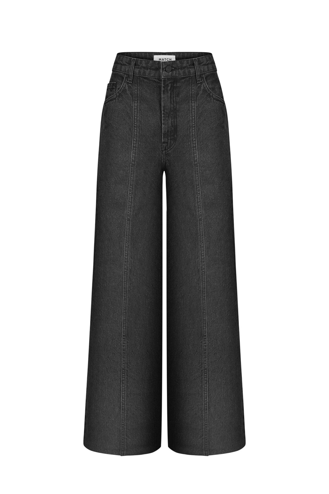 Джинси, широкі, сірі (Match Denim), sp25-wide-grey